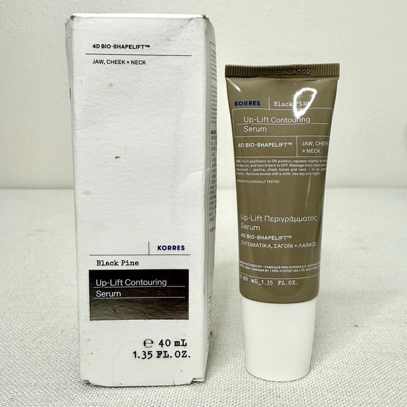 Korres Other - KORRES 4D Bio Shapelift Black Pine Up-Lift Contouring Serum Rollerball 1.35oz